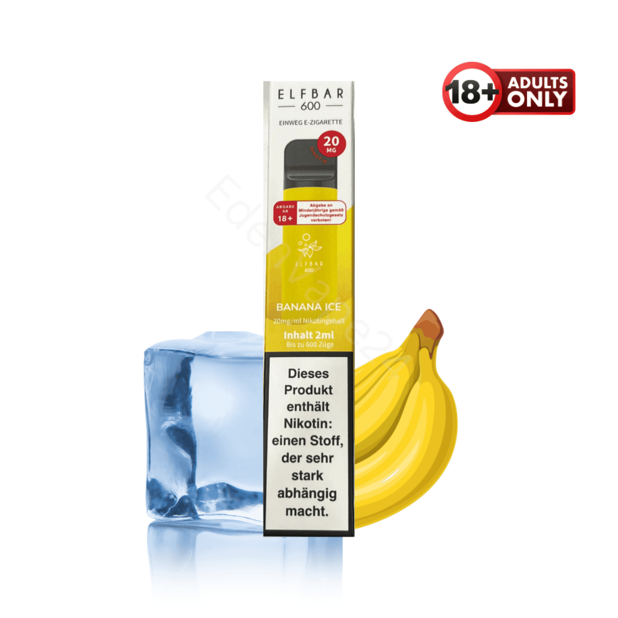 Elfbar 600 - Banana Ice - EdenVape24